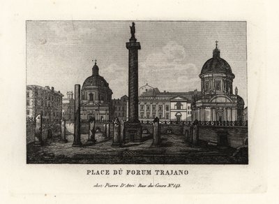 View of the Piazza of Trajan