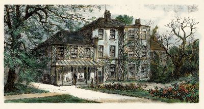 View of the house of Charles Darwin where he wrote 