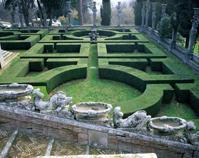 View of the Upper Gardens in Front of the Casino or 