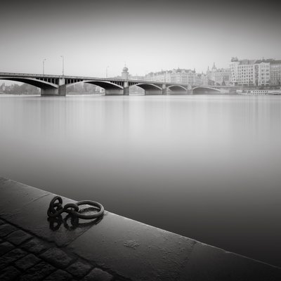 Vltava River Study, Prague, Czech Republic, 2015 by Leopold Blonder