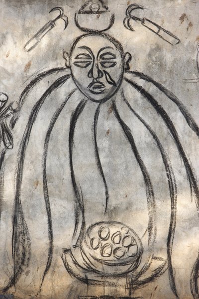 Voodoo Divinity, Lome, Togo by Unbekannt