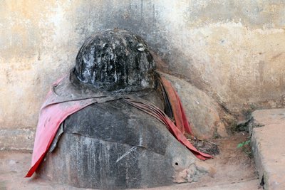 Voodoo Fetish at the Entrance of a Convent, Togoville, Togo by Unbekannt