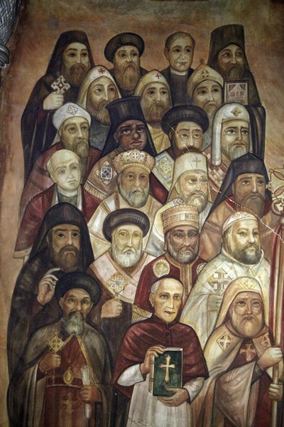 Wall Painting in Saint Mark