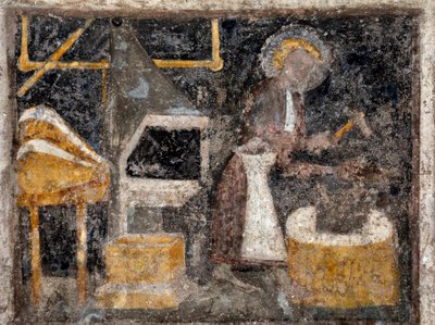 Wall paintings of the Life of Saint Eloi 