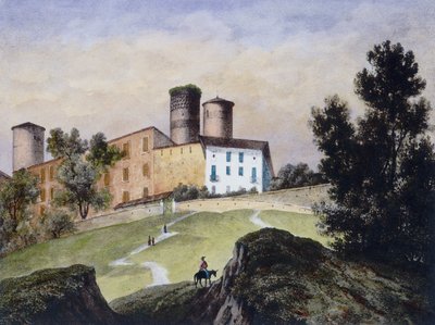 Castle of Castiglione Falletto by Unbekannt