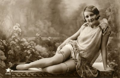 Woman in Light Dress, c. early 1900s by Alec Hunter