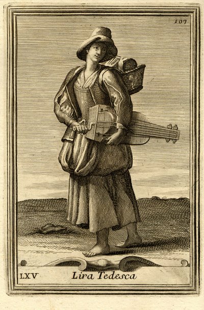 Woman Playing the Old Wheel (or 