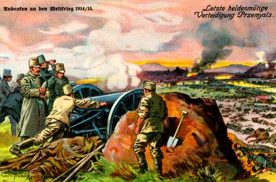 World War I: Austro-Hungarian Defence of Przemyśl by Unbekannter Künstler