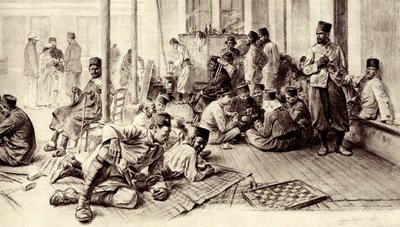 World War I: French African Soldiers Convalescing by Unbekannter Künstler
