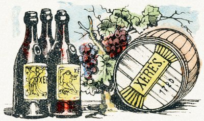 X: Sherry - Child Entertainment Alphabet circa 1890 (lithograph) by Unbekannt