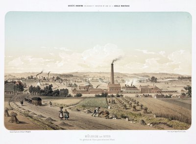 Zinc Works at Mülheim an der Ruhr, Germany by Unbekannt