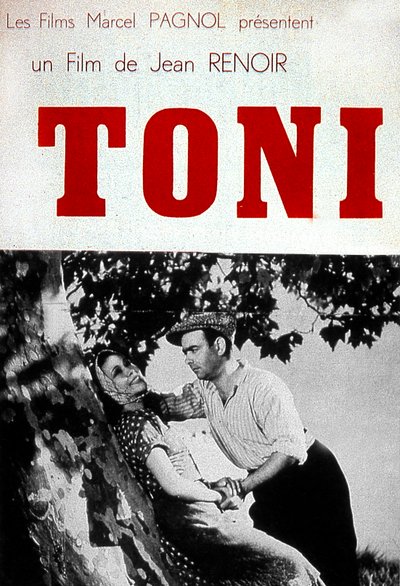Poster of the film Toni by Jean Renoir 1934 by Unbekannt