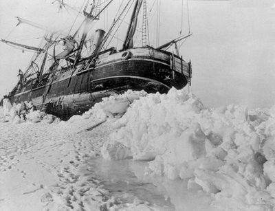 Imperial Trans-Antarctic Expedition: The Endurance Stuck in an Ice Floe by Underwood & Underwood
