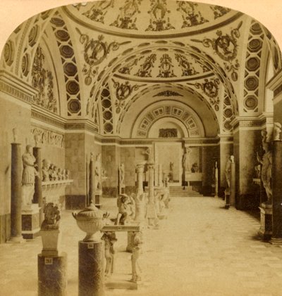 Hall of the Romans, Glyptothek, Munich, Germany by Underwood and Underwood
