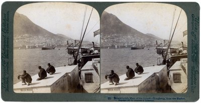 Hong Kong from the Harbour, 1901 by Underwood and Underwood