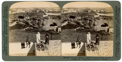 Jerusalem as Seen from the Damascus Gate, Palestine, 1901 by Underwood and Underwood
