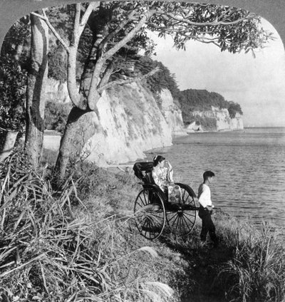 Looking East over Mississippi Bay, near Yokohama, Japan by Underwood and Underwood