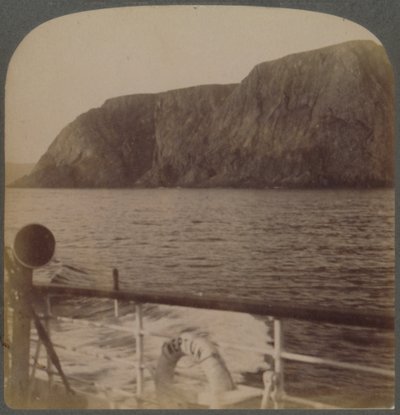 North Cape - from the west - land of the Midnight Sun...Northern Norway, 1902 by Underwood and Underwood