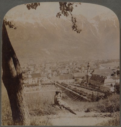 Picturesque Innsbruck, the Capital of Tyrol, Austria - Below the Stern Bavarian Alps by Underwood and Underwood
