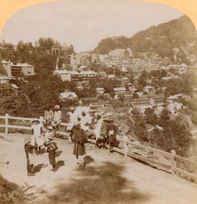 Simla, the beautiful Himalayan Mountain resort, India by Underwood and Underwood