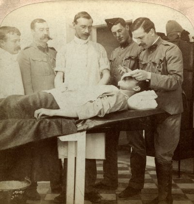 Soldier Who Fell at the Front, Wynberg Hospital, Cape Town, South Africa, Boer War by Underwood and Underwood