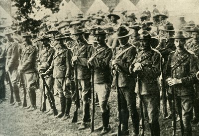 Soldiers from Australia, New Zealand, Canada, and South Africa, 1914-1918 by Underwood and Underwood