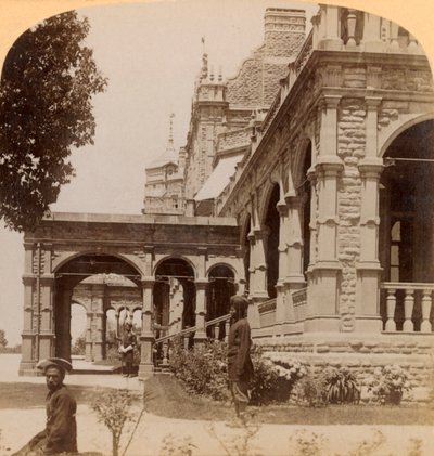 South Front of Viceregal Lodge at Simla, the charming Summer Capital of India by Underwood and Underwood