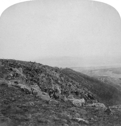 South slope of Spion Kop, South Africa, Boer War by Underwood and Underwood