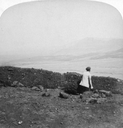 Spion Kop, from a Boer Trench on Krantz Kloot, South Africa by Underwood and Underwood