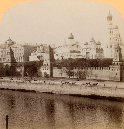 The Kremlin, Moscow, Russia - There Lie Our Ancient Czars Asleep by Underwood and Underwood