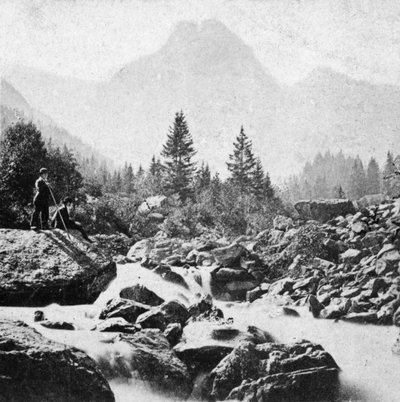 The Wellhorn at Rosenlain, Switzerland, early 20th century by Underwood and Underwood