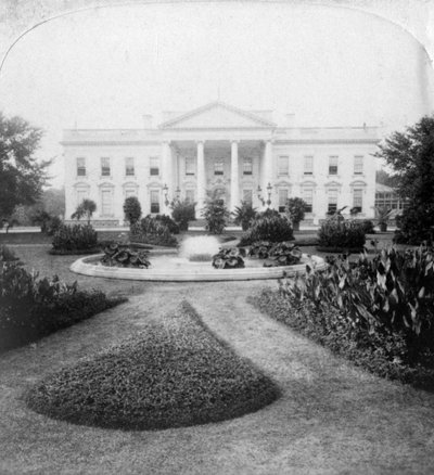 The White House, Washington, DC., USA by Underwood and Underwood