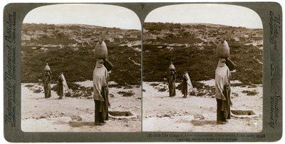 The Village of Imwas Emmaus, Palestine by Underwood and Underwood