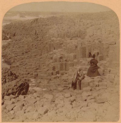 Wonderful Giants Causeway, County Antrim, Ireland by Underwood and Underwood