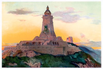 Monument to Kaiser Wilhelm I, 1897, 1900 by Unger