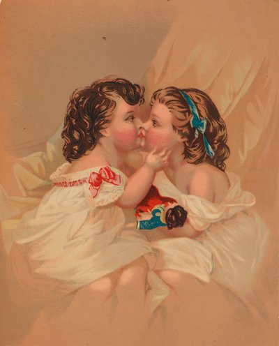 Untitled (Two Girls) by Unidentified