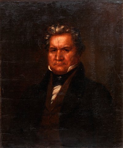Major Ridge, Portrait of Cherokee Indian by Unidentified