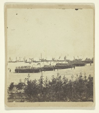 A Dress Parade of the Seventeenth New York by Unknown