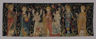 Altar Frontal Depicting The Resurrection with Four Saints by Unknown
