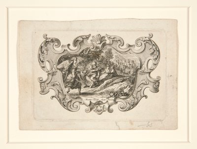 Angel Approaching Man on an Ass (Bible Scene) by Unknown
