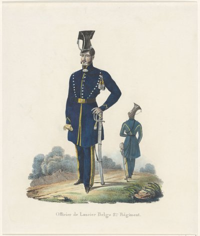 Belgian Lancer, 1830 by Unknown