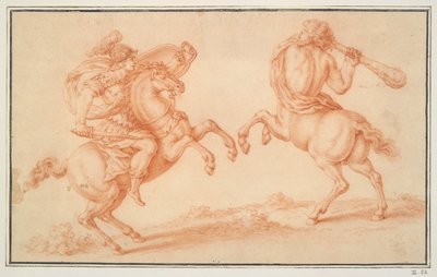 Centaur and Amazon by Unknown