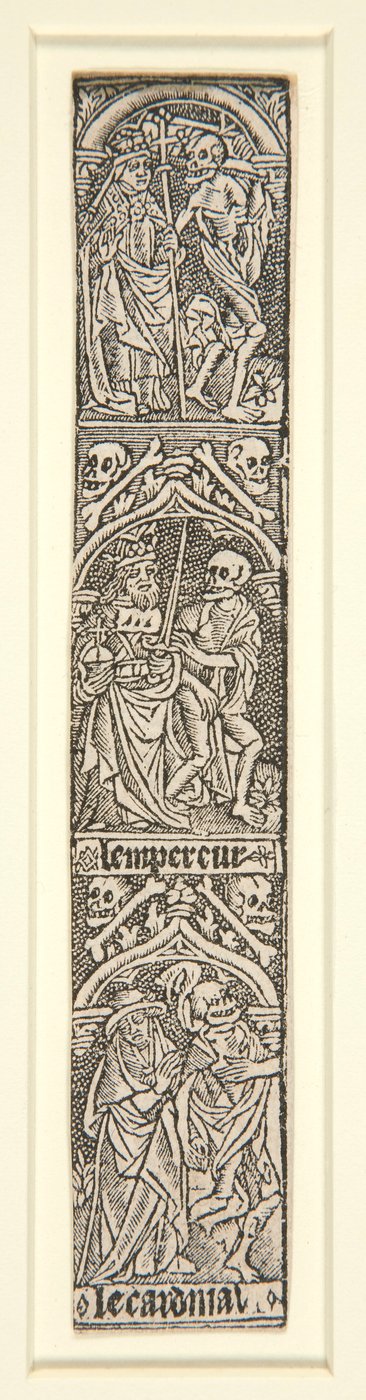 Dance of Death, Border of Book of Hours by Unknown