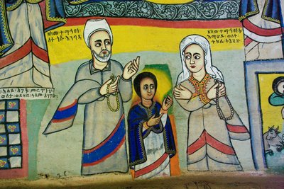Debre Sina Maryam Church, Gorgora, Lake Tana, Ethiopia, Africa by Unknown
