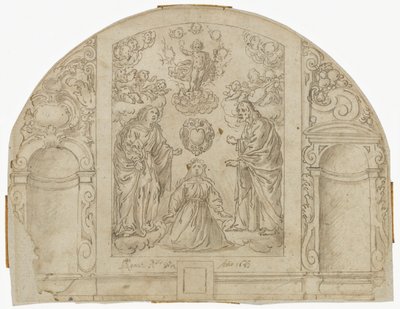 Design for a Frontispiece by Unknown