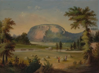 East Rock, New Haven by Unknown