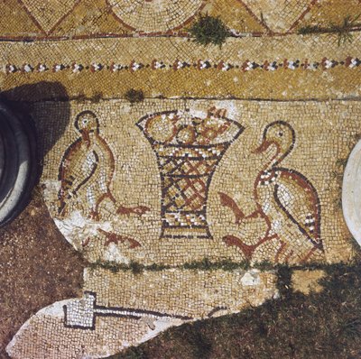Byzantine Mosaic, Beit Meri, Lebanon by Unknown