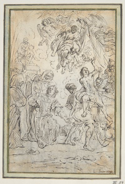 Martyrdom of St. John the Baptist and St. Lawrence by Unknown