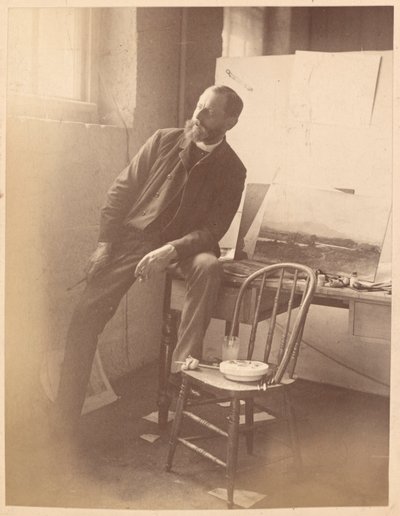 Portrait of Frederick B. Schell, from the album [Sydney, Australia] by Unknown