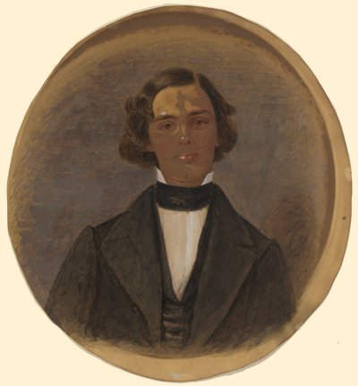 Portrait of John Pritkin Norton, M. A. 1846 (1822-1852) Professor of Agricultural Chemistry, 1846-1852 by Unknown